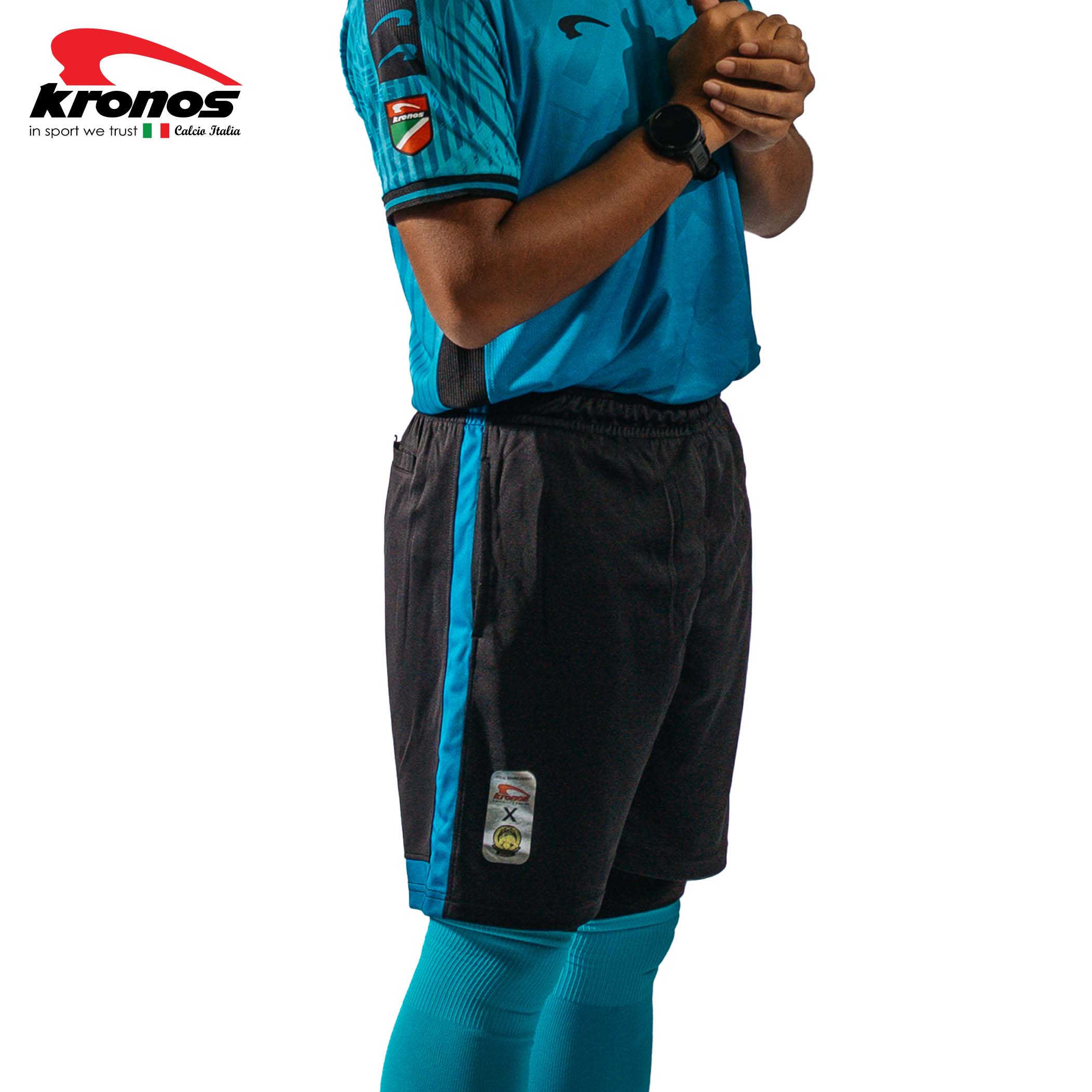 REFEREE BLUE PANTS_2 Kronos Official Referee Short Pants 2026 - Image 1