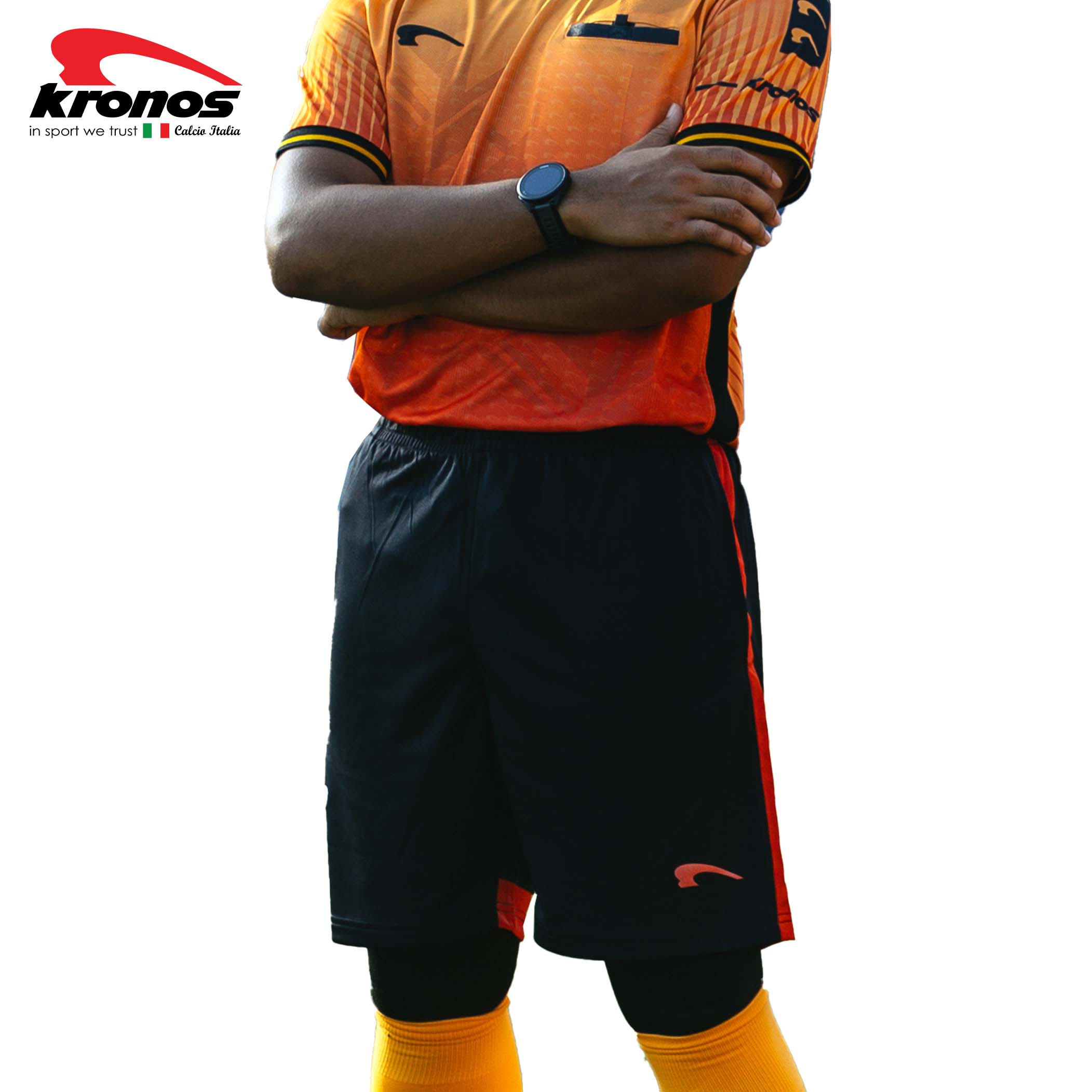 REFEREE ORANGE PANTS_2 Kronos Official Referee Short Pants 2026 - Image 1