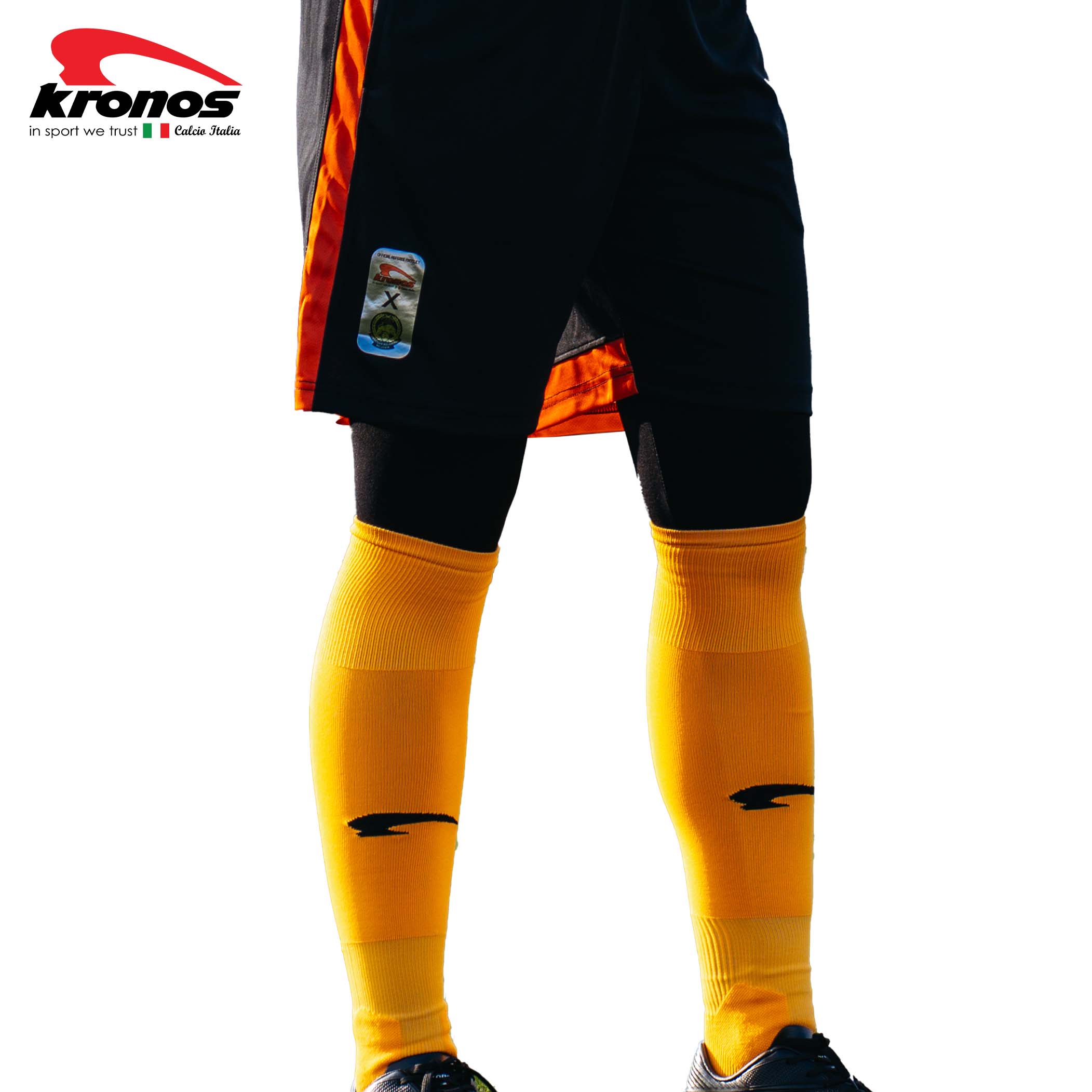 REFEREE ORANGE SOCKS_1.jpg Kronos Official Referee Football Socks 2026 - Image 1